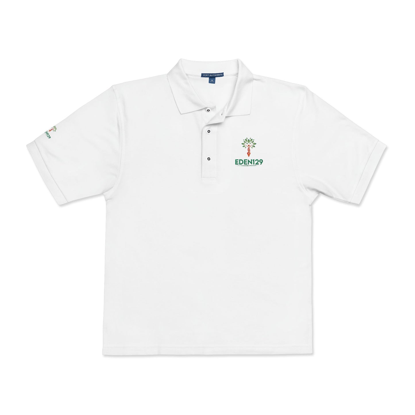 Elegant Unisex Embroidered Polo Shirt - Perfect for Casual Outings and Events